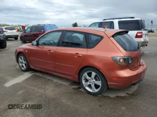 2005 Mazda 3 s with VIN JM1BK343351233932, listed as a Copart auction lot 51490275 with 211,731 mi miles and Salvage Title. Bid and sale history available at carsss.com. Image 2.