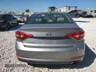 2017 Hyundai Sonata SE with VIN 5NPE24AFXHH536365, listed as a Copart auction lot 49785915 with 109,906 mi miles and Salvage Title. Bid and sale history available at carsss.com. Image 6.