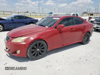 2007 Lexus IS 250 z VIN JTHBK262972041585, wystawiony jako Copart lot #62234805 z przebiegiem 176 109 mil mil oraz Czysty tytuł • Clean title. Historia ofert i sprzedaży dostępna na DreamBid. Obrazek 1.