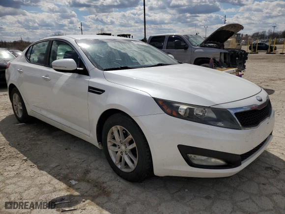 2013 Kia Optima LX with VIN KNAGM4A78D5310635, listed as a Copart auction lot 48231165 with 194,049 mi miles and Salvage Title. Bid and sale history available at carsss.com. Image 4.