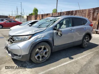 2018 Honda CR-V EX with VIN 5J6RW1H5XJA004610, listed as a Copart auction lot 52085295 with 133,017 mi miles and Salvage Title. Bid and sale history available at carsss.com. Image 1.
