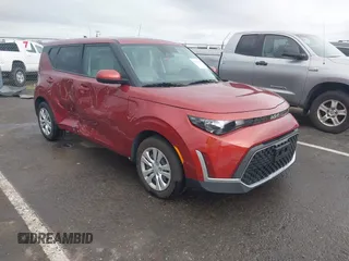 2023 Kia Soul LX with VIN KNDJ23AU6P7868992, listed as a IAAI auction lot 41933960 with 14,059 mi miles. Bid and sale history available at carsss.com. Image 1.
