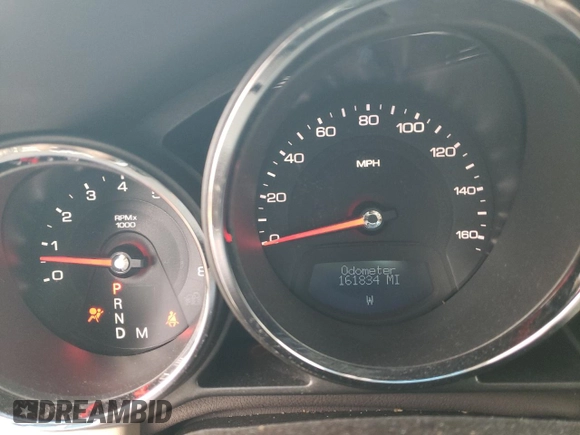 2010 Cadillac CTS Luxury with VIN 1G6DE5EG9A0123953, listed as a Copart auction lot 43164195 with 161,834 mi miles and Salvage Title. Bid and sale history available at carsss.com. Image 9.