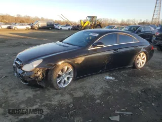 2008 Mercedes-Benz CLS-Class 5.5L with VIN WDDDJ72XX8A132468, listed as a Copart auction lot 87554965 with 0 mi miles and Salvage Title. Bid and sale history available at carsss.com. Image 1.
