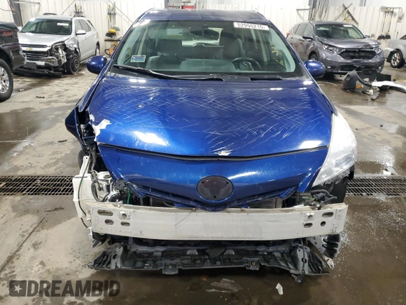 2012 Toyota Prius Two with VIN JTDZN3EU4C3167406, listed as a Copart auction lot 52955215 with 229,836 mi miles and Salvage Title. Bid and sale history available at DreamBid. Image 5.