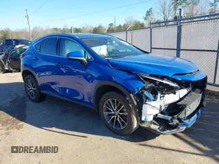 2023 Lexus NX with VIN 2T2GDCAZ0PC004353, listed as a IAAI auction lot 41649834 with 19,585 mi miles. Bid and sale history available at carsss.com. Image 1.
