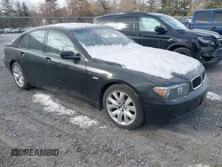 2003 BMW 7 Series 745i with VIN WBAGL63493DP67766, listed as a IAAI auction lot 41276771 with 92,681 mi miles. Bid and sale history available at carsss.com. Image 1.