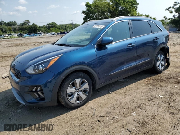 2020 Kia Niro LX with VIN KNDCB3LC9L5396418, listed as a Copart auction lot 62773713 with 83,064 mi miles and Salvage Title. Bid and sale history available at DreamBid. Image 1.