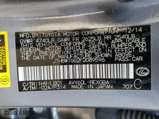 2015 Lexus ES 300h Hybrid with VIN JTHBW1GG2F2089596, listed as a Copart auction lot 50769613 with 130,467 mi miles. Bid and sale history available at carsss.com. Image 13.