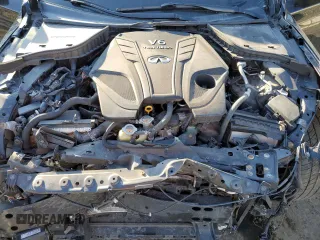 2020 Infiniti Q50 Pure with VIN JN1EV7AR0LM252893, listed as a Copart auction lot 45655065 with 70,771 mi miles and Salvage title. Bid and sale history available at DreamBid. Image 12.