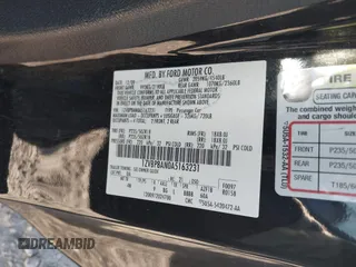 2010 Ford Mustang V6 with VIN 1ZVBP8AN0A5163231, listed as a IAAI auction lot 41876384 with 113,419 mi miles. Bid and sale history available at carsss.com. Image 9.