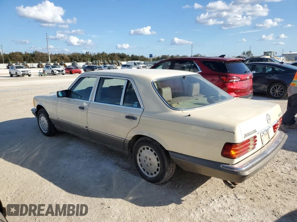 1987 Mercedes-Benz 300 SDL z VIN WDBCB25D5HA307716, wystawiony jako Copart lot #78031434 z przebiegiem 171 059 mil mil oraz Szkoda całkowita • Salvage title. Historia ofert i sprzedaży dostępna na DreamBid. Obrazek 2.