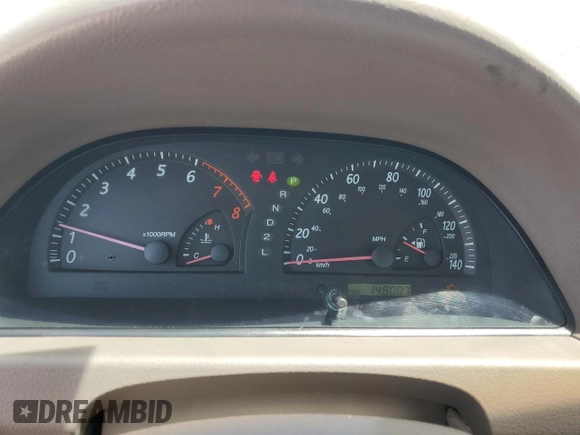 2004 Toyota Camry LE with VIN 4T1BE32KX4U358002, listed as a Copart auction lot 54061515 with 148,007 mi miles and Salvage Title. Bid and sale history available at carsss.com. Image 9.