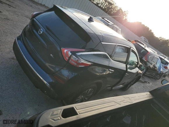 2017 Nissan Murano SL with VIN 5N1AZ2MG8HN160957, listed as a Copart auction lot 88212675 with 88,587 mi miles and Salvage Title. Bid and sale history available at carsss.com. Image 3.