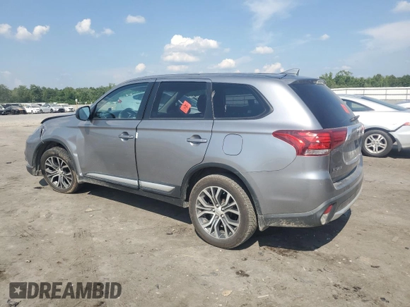 2018 Mitsubishi Outlander ES with VIN JA4AZ3A32JZ024831, listed as a Copart auction lot 62369645 with 91,599 mi miles and Salvage title. Bid and sale history available at DreamBid. Image 2.