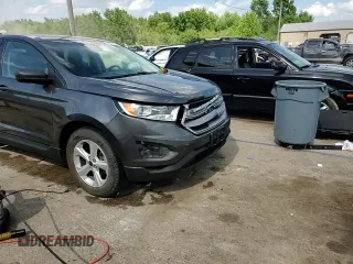 2016 Ford Edge SE with VIN 2FMPK3G91GBB37385, listed as a Copart auction lot 62074095 with 63,124 mi miles and Salvage title. Bid and sale history available at DreamBid. Image 14.