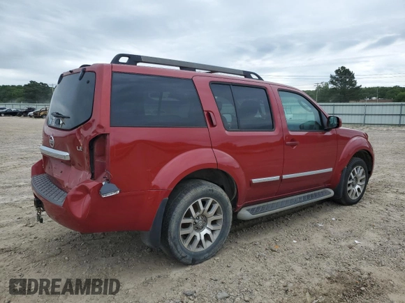 2010 Nissan Pathfinder LE with VIN 5N1AR1NB3AC621254, listed as a Copart auction lot 56911255 with 232,115 mi miles and Clean title. Bid and sale history available at DreamBid. Image 3.