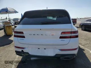 2023 Genesis GV80 with VIN KMUHBDSB0PU117175, listed as a Copart auction lot 56906235 with 41,720 mi miles and Salvage title. Bid and sale history available at DreamBid. Image 6.