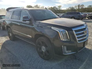 2017 Cadillac Escalade Platinum with VIN 1GYS4DKJ1HR354671, listed as a Copart auction lot 77090654 with 108,495 mi miles and Salvage Title. Bid and sale history available at carsss.com. Image 4.