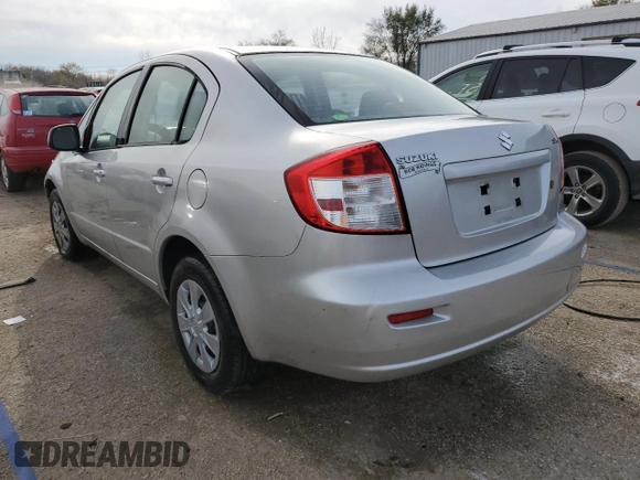 2009 Suzuki SX4 Man FWD with VIN JS2YC412296201061, listed as a Copart auction lot 79829224 with 206,335 mi miles and Salvage Title. Bid and sale history available at carsss.com. Image 2.