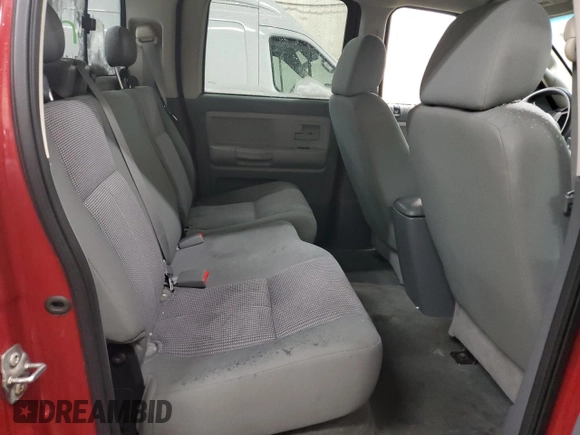 2007 Dodge Dakota SLT with VIN 1D7HW48P37S221039, listed as a Copart auction lot 48104975 with 138,371 mi miles and Salvage Title. Bid and sale history available at carsss.com. Image 10.