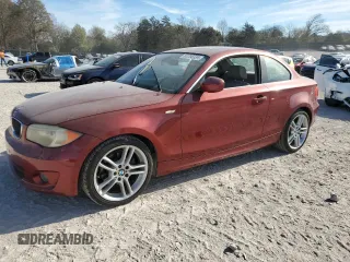 2013 BMW 1 Series 128i with VIN WBAUP7C58DVP24487, listed as a Copart auction lot 80298334 with 150,632 mi miles and Clean Title. Bid and sale history available at carsss.com. Image 1.