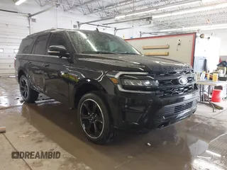 2024 Ford Expedition Max Limited with VIN 1FMJK2A8XREB17692, listed as a IAAI auction lot 41630241 with 354 mi miles and . Bid and sale history available at DreamBid. Image 1.
