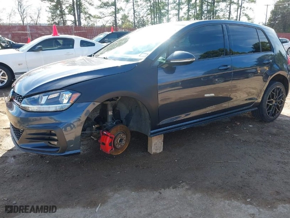 2018 Volkswagen Golf GTI S with VIN 3VW547AU6JM261259, listed as a IAAI auction lot 41314999 with 93,133 mi miles. Bid and sale history available at carsss.com. Image 2.