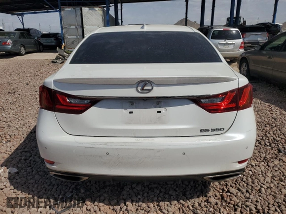 2015 Lexus GS 350 with VIN JTHBE1BLXFA006137, listed as a Copart auction lot 51622245 with 97,662 mi miles and Salvage title. Bid and sale history available at DreamBid. Image 6.
