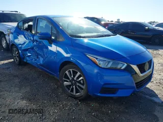 2021 Nissan Versa SV with VIN 3N1CN8EV7ML919300, listed as a IAAI auction lot 41836239 with 78,600 mi miles. Bid and sale history available at carsss.com. Image 1.