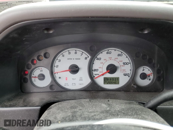 2002 Ford Escape XLT Choice with VIN 1FMCU04132KB16848, listed as a Copart auction lot 55266595 with 205,451 mi miles and Salvage title. Bid and sale history available at DreamBid. Image 9.