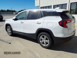 2023 GMC Terrain SLE with VIN 3GKALTEG3PL210144, listed as a IAAI auction lot 40461807 with 1 mi miles. Bid and sale history available at carsss.com. Image 3.