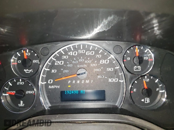 2018 Chevrolet Express Cargo Van with VIN 1GCWGAFG5J1315758, listed as a Copart auction lot 86204684 with 192,498 mi miles and Salvage Title. Bid and sale history available at carsss.com. Image 9.