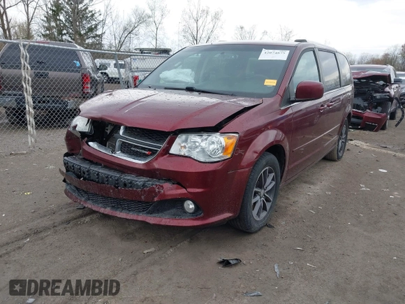 2017 Dodge Grand Caravan SXT with VIN 2C4RDGCG2HR713769, listed as a IAAI auction lot 42074875 with 184,241 mi miles and . Bid and sale history available at DreamBid. Image 17.