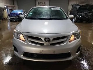2012 Toyota Corolla L with VIN 2T1BU4EE8CC762642, listed as a Copart auction lot 46004845 with 80,633 mi miles and Salvage Title. Bid and sale history available at carsss.com. Image 5.