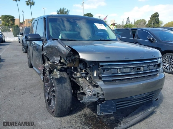 2014 Ford Flex SEL with VIN 2FMGK5C87EBD15046, listed as a IAAI auction lot 41719837 with 140,461 mi miles. Bid and sale history available at carsss.com. Image 1.