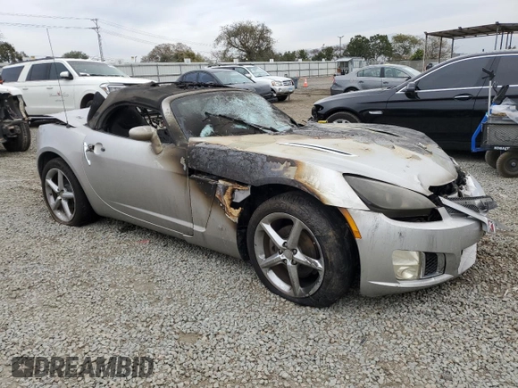 2008 Saturn Sky Red Line z VIN 1G8MF35X38Y126075, wystawiony jako Copart lot #47607165 z przebiegiem Nie podano mil oraz Szkoda całkowita • Salvage title. Historia ofert i sprzedaży dostępna na DreamBid. Obrazek 4.