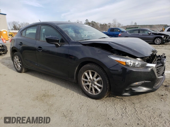 2017 Mazda 3 Sport with VIN 3MZBN1K75HM125446, listed as a Copart auction lot 79350453 with 120,297 mi miles and Salvage Title. Bid and sale history available at carsss.com. Image 4.