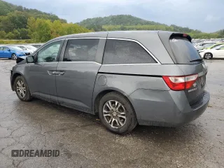 2012 Honda Odyssey EX-L with VIN 5FNRL5H64CB035196, listed as a Copart auction lot 71566704 with 243,529 mi miles and Salvage Title. Bid and sale history available at carsss.com. Image 2.