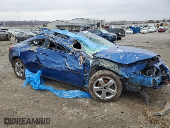 2006 Pontiac G6 GT with VIN 1G2ZH158464178231, listed as a Copart auction lot 44640275 with 0 mi miles and Salvage Title. Bid and sale history available at carsss.com. Image 4.