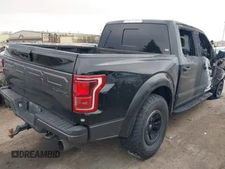 2017 Ford F-150 Raptor with VIN 1FTFW1RG5HFC33542, listed as a IAAI auction lot 41991276 with Not Provided miles and . Bid and sale history available at carsss.com. Image 4.