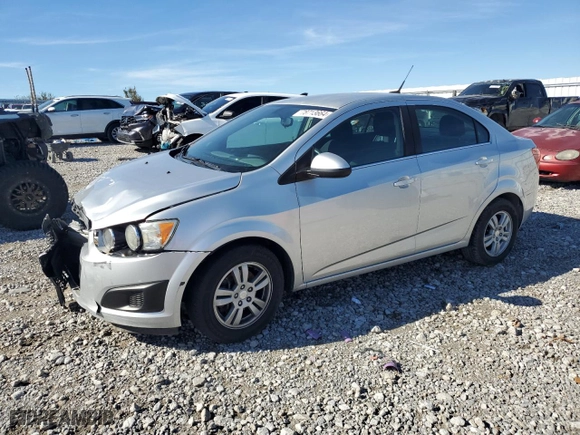 2014 Chevrolet Sonic LT with VIN 1G1JC5SH0E4201045, listed as a Copart auction lot 78713664 with 112,366 mi miles and Salvage Title. Bid and sale history available at carsss.com. Image 1.