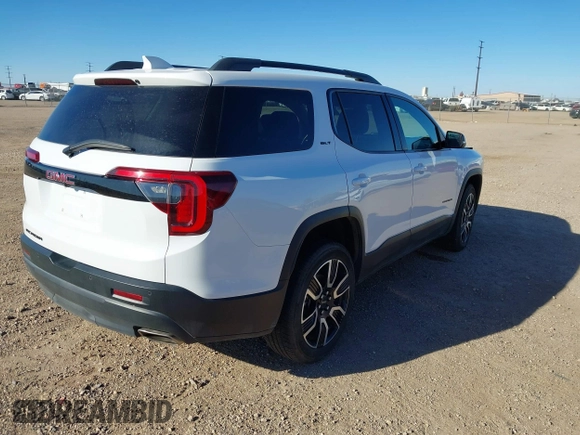 2021 GMC Acadia SLT with VIN 1GKKNMLS8MZ120245, listed as a IAAI auction lot 41170043 with 83,890 mi miles. Bid and sale history available at carsss.com. Image 4.