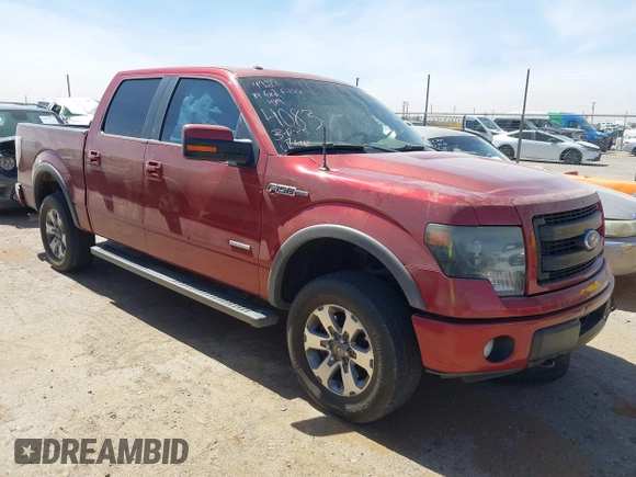 2014 Ford F-150 XL with VIN 1FTFW1ET9EKD44083, listed as a IAAI auction lot 41809060 with 174,653 mi miles and . Bid and sale history available at DreamBid. Image 1.