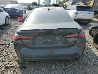 2021 BMW M4 Competition with VIN WBS33AZ0XMCH11542, listed as a Copart auction lot 67846504 with 0 mi miles and Salvage Title. Bid and sale history available at carsss.com. Image 6.