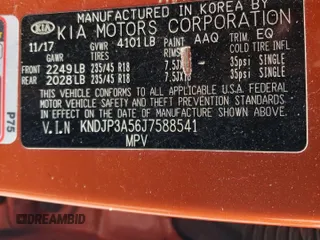 2018 Kia Soul + with VIN KNDJP3A56J7588541, listed as a Copart auction lot 51436615 with 47,937 mi miles and Salvage Title. Bid and sale history available at carsss.com. Image 13.