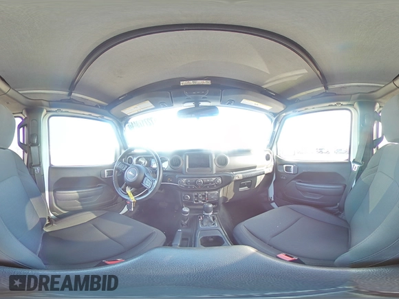 2022 Jeep Wrangler Unlimited Sport with VIN 1C4HJXDNXNW132525, listed as a Copart auction lot 72717044 with 23,215 mi miles and Salvage Title. Bid and sale history available at DreamBid. Image 13.