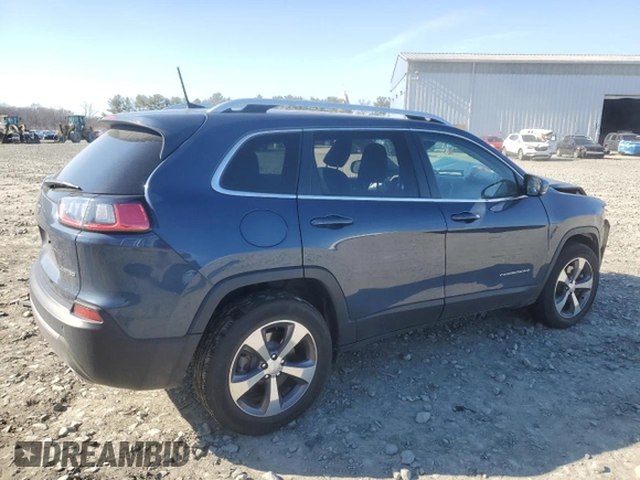 2020 Jeep Cherokee Limited z VIN 1C4PJMDX1LD522661, wystawiony jako Copart lot #47737305 z przebiegiem 35 583 mil mil oraz Szkoda całkowita • Salvage title. Historia ofert i sprzedaży dostępna na DreamBid. Obrazek 3.