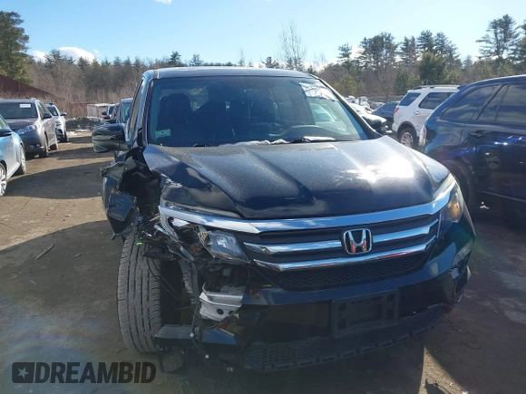 2016 Honda Pilot EX-L with VIN 5FNYF6H51GB119627, listed as a IAAI auction lot 41435183 with 120,555 mi miles. Bid and sale history available at carsss.com. Image 12.