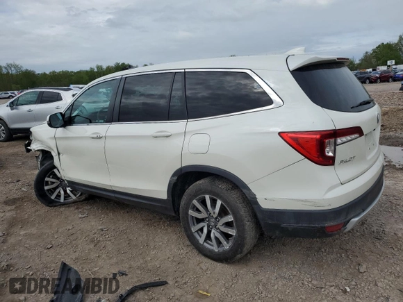 2019 Honda Pilot EX z VIN 5FNYF6H36KB056239, wystawiony jako Copart lot #57061645 z przebiegiem 107 880 mil mil oraz Szkoda całkowita • Salvage title. Historia ofert i sprzedaży dostępna na DreamBid. Obrazek 2.